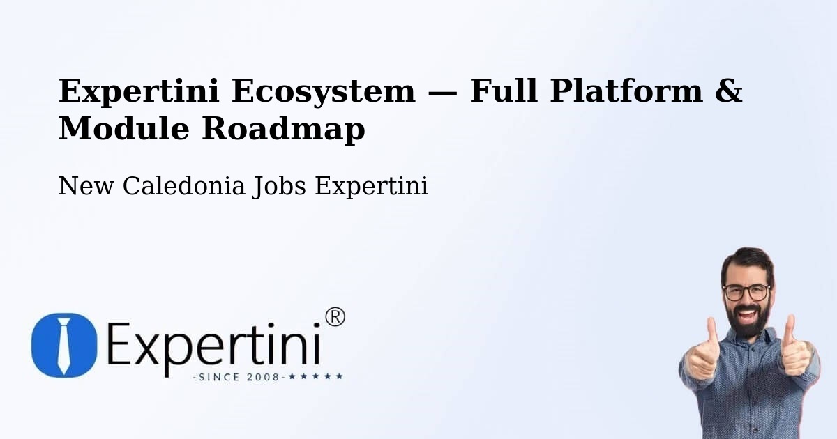 Expertini Ecosystem — Full Platform & Module Roadmap – Ouro