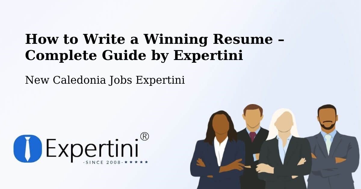 Resume Writing Guide for Job Seekers – Ouro - Ouro, New Caledonia Jobs Expertini
