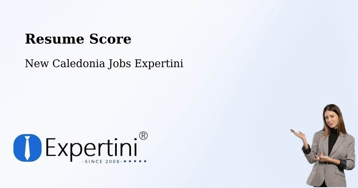 Resume Score & Job Description Match Tool – Ouro - New Caledonia Jobs Expertini